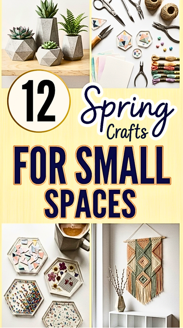 12 Modern Spring Crafts for Small Spaces You’ll Love