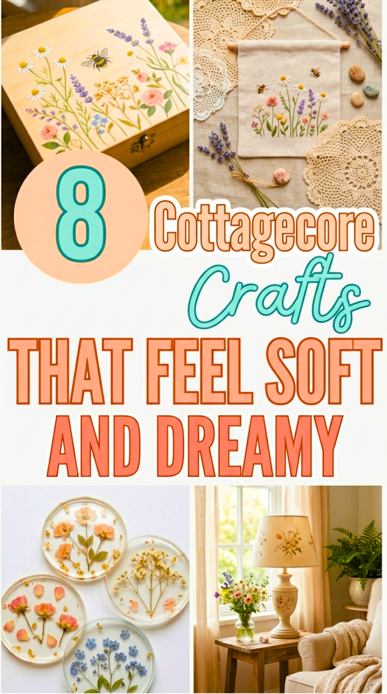 8 Cottagecore Summer Crafts That Feel Soft and Dreamy