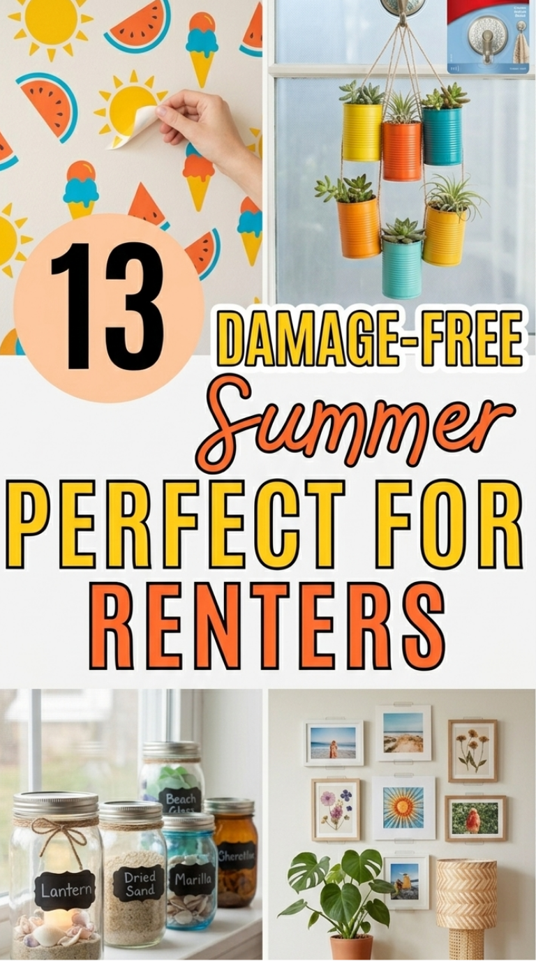 13 Damage Free Summer Crafts Perfect for Renters You’ll Love
