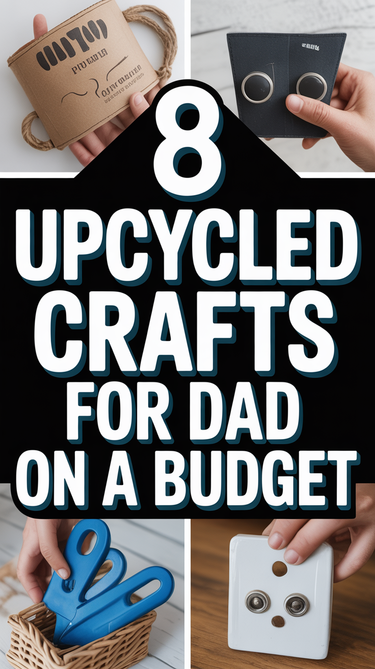 🛠️ Upcycled Crafts for Dad on a Budget: Creative Gift Ideas