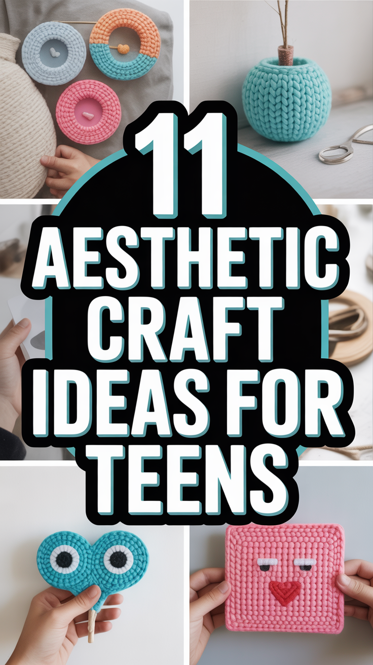 🎨 Aesthetic Craft Ideas for Teens to Spark Creativity