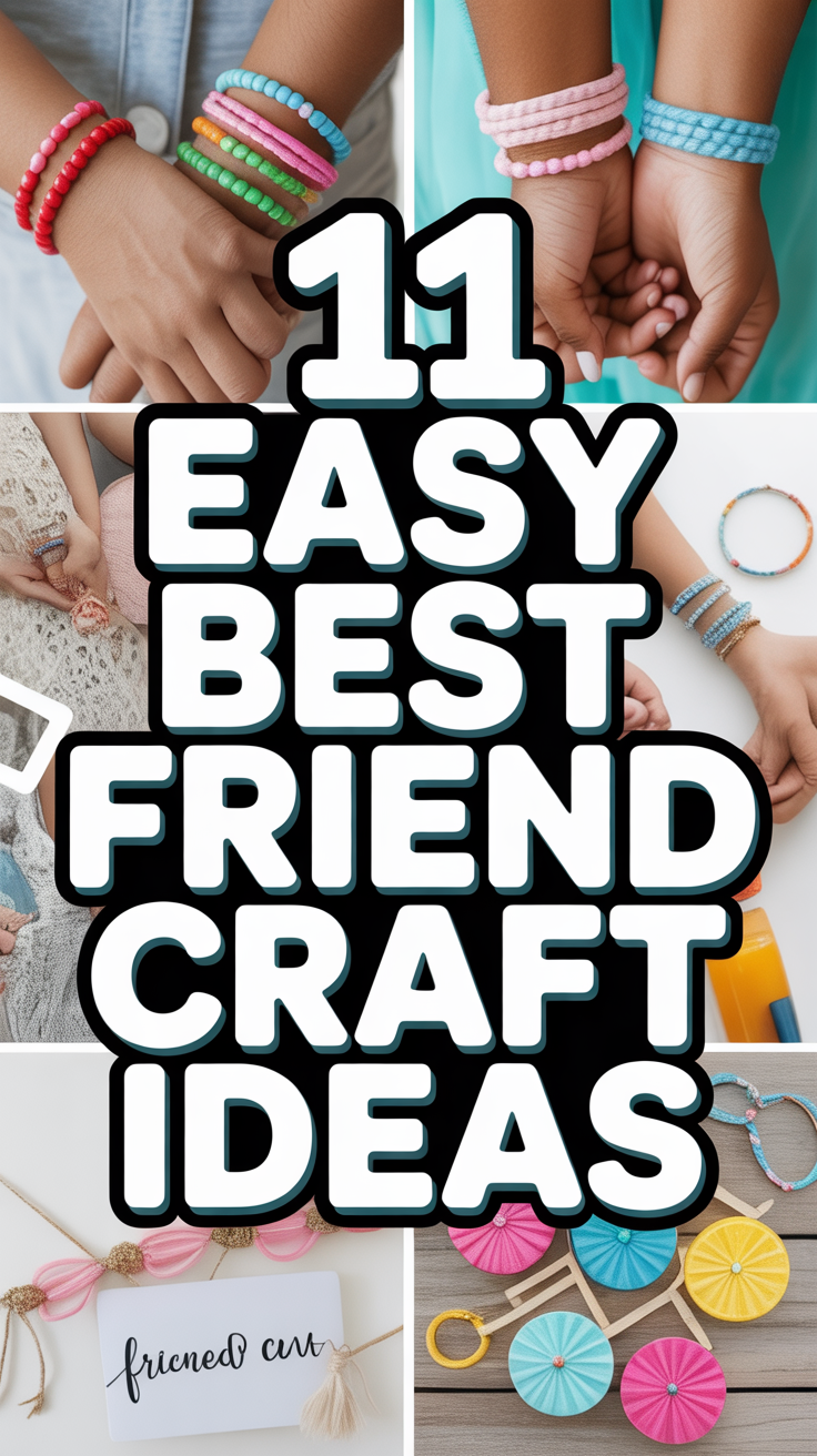 💖 Best Friend Craft Ideas Easy & Fun to Make Together