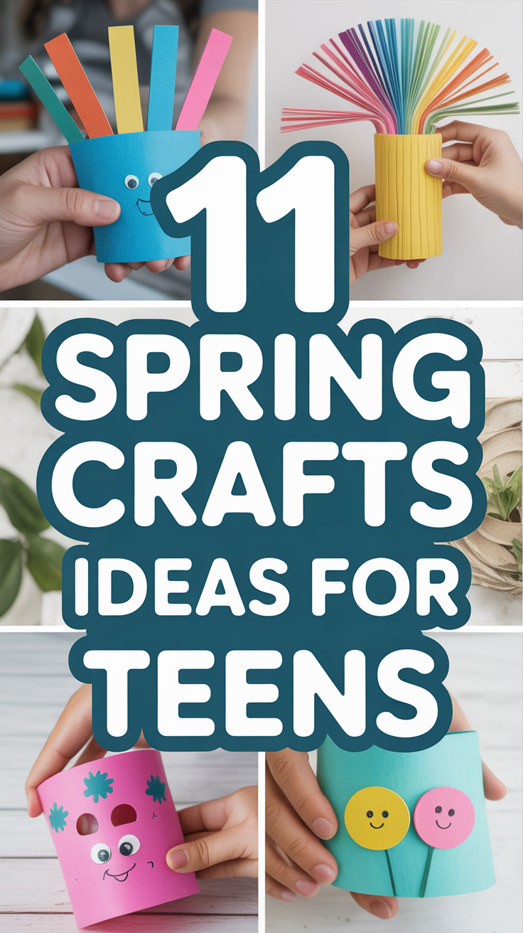 🌸 Fun Spring Crafts Ideas for Teens to Try Today