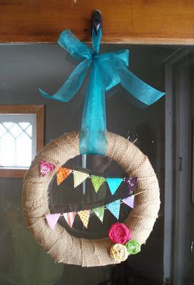Pinterest Challenge! Spring Door Wreath