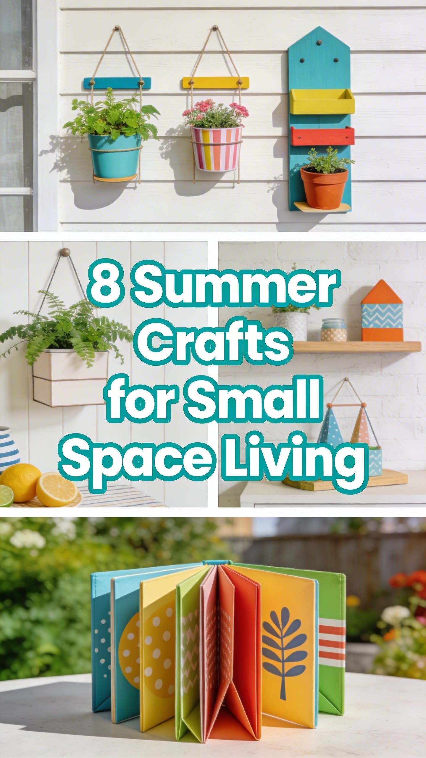 🌞 Summer Crafts for Small Space Living: Fun DIY Ideas