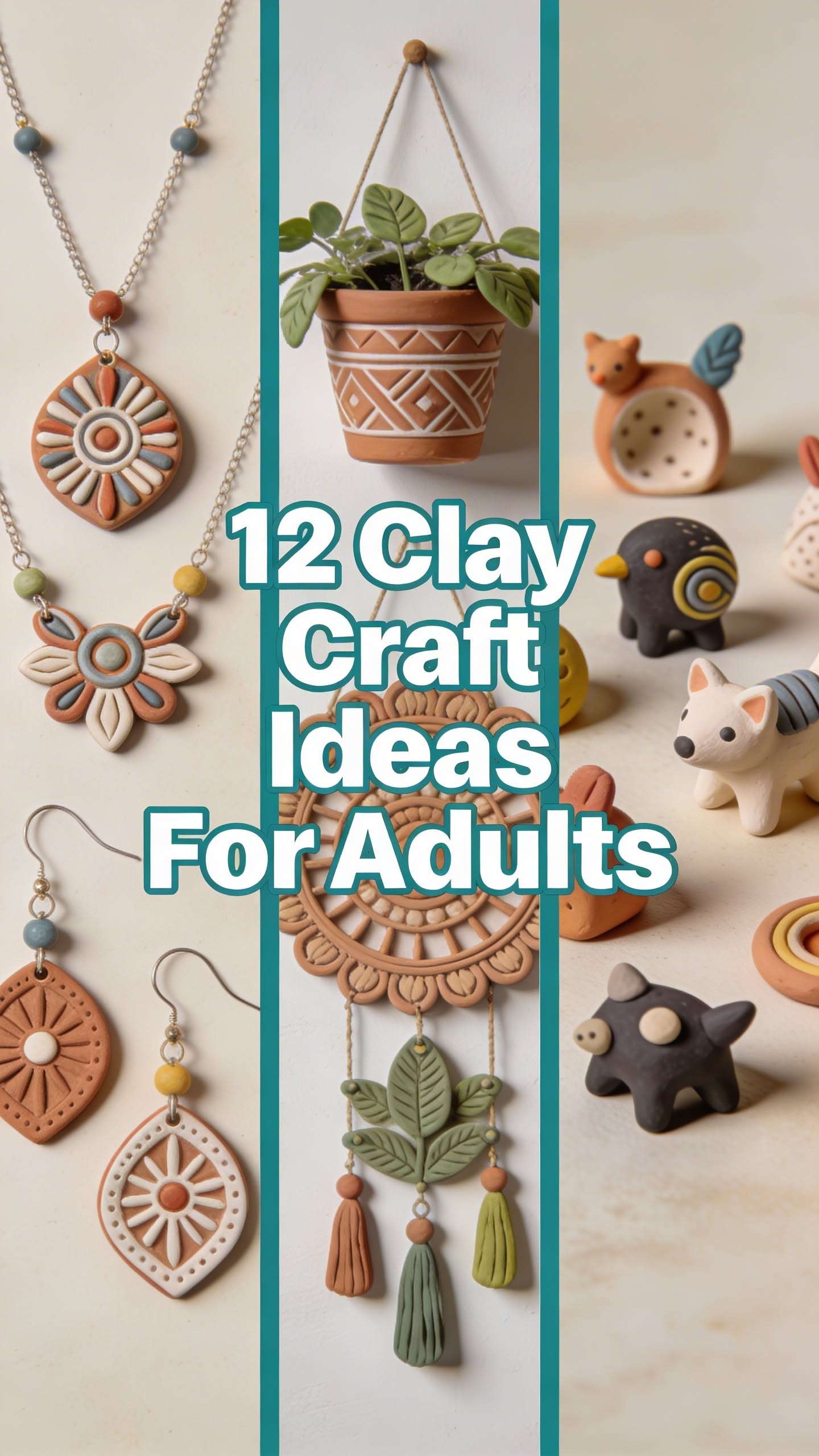 🎨 Creative Clay Craft Ideas for Adults to Try Today