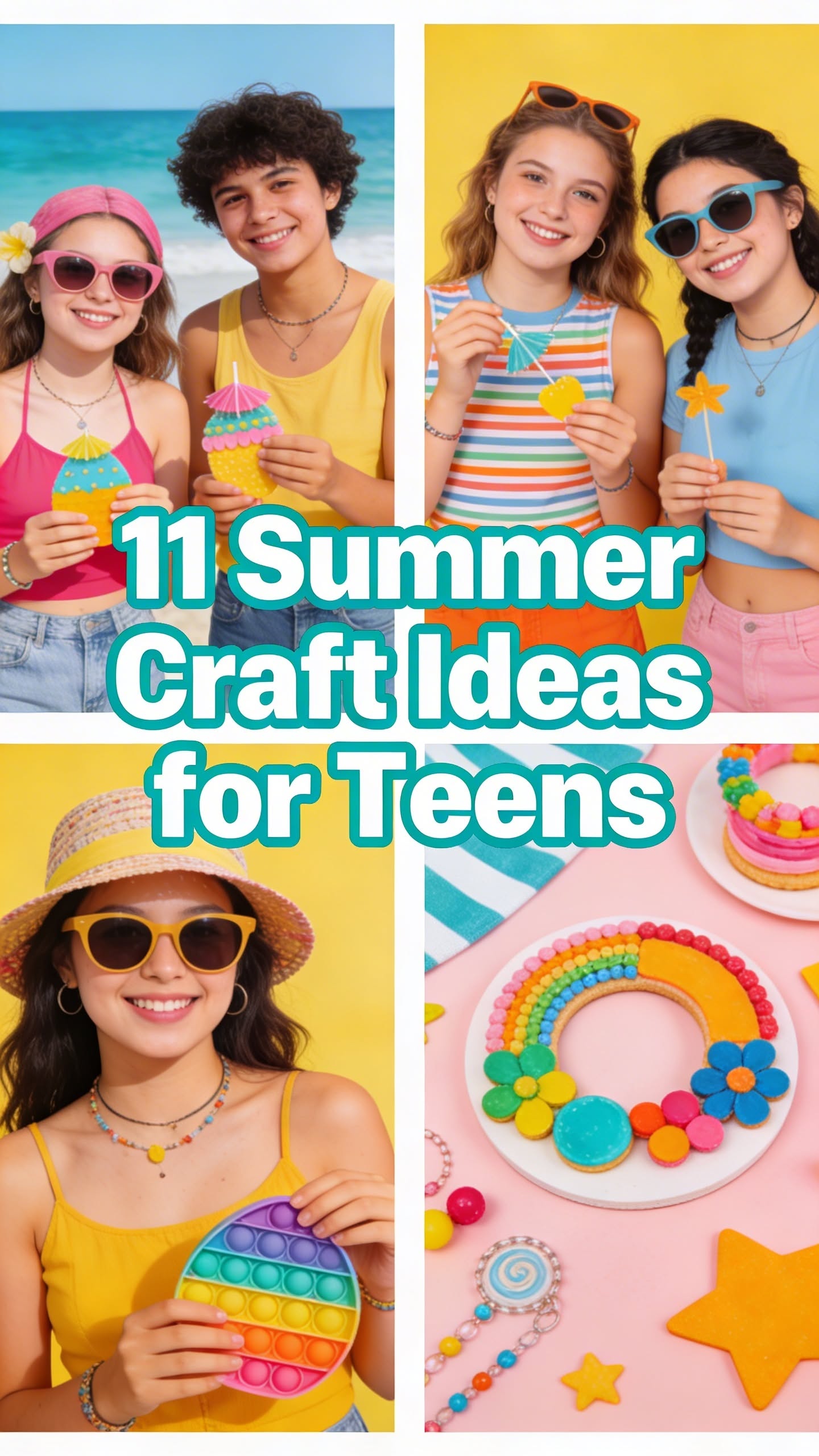🎨 Creative Craft Ideas for Teens Summer Fun