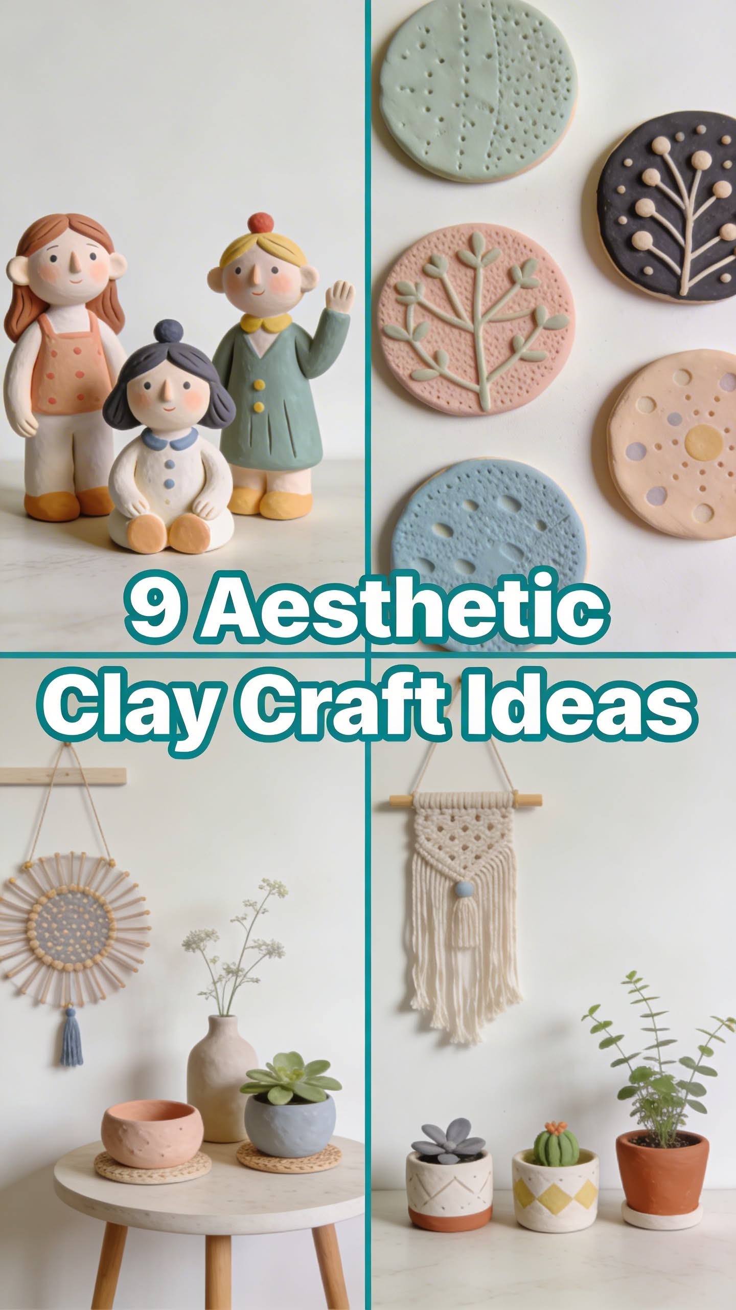 🎨 Creative Clay Craft Ideas for Aesthetic DIY Projects