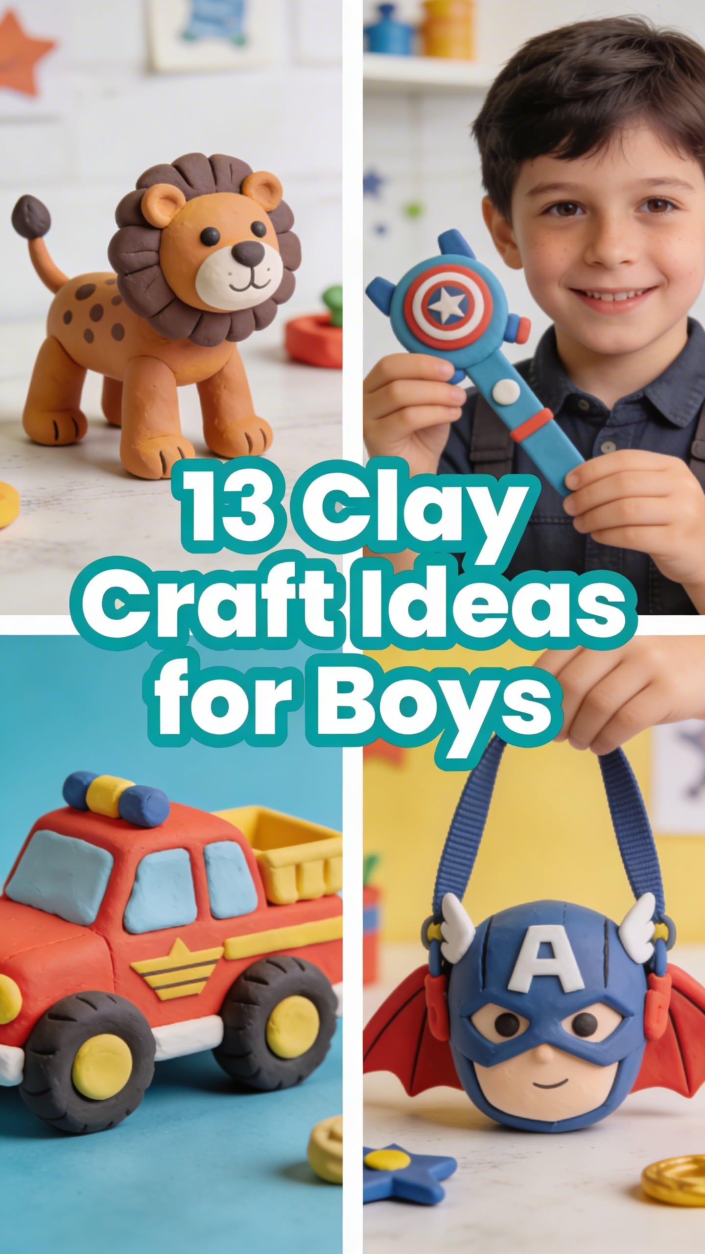 🎨 Fun Clay Craft Ideas for Boys That Boost Creativity